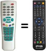 Telecomando equivalente DIUNAMAI WD-T 359 SD