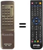 Telecomando equivalente XL 17