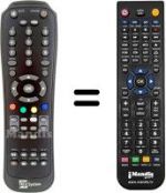Telecomando equivalente Telesystem TS 7900 HD