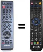 Telecomando equivalente Samsung DVD R-145