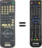 Telecomando equivalente Sony DVP-S 7700