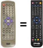 Telecomando equivalente MECOTEK MK-X3100
