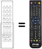 Telecomando equivalente Ingelen SAT 1100
