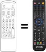 Telecomando equivalente Xsat CDTV 350