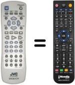 Telecomando equivalente JVC HRX V45