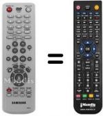 Telecomando equivalente Samsung DVD R-123