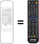 Telecomando equivalente Xsat CDTV 200