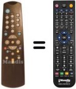 Telecomando equivalente Telesystem DVB 620