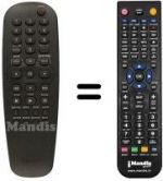 Telecomando equivalente Aristona DVD 612