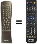 Telecomando equivalente Aristona DVD 951