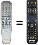 Telecomando equivalente Aristona DVD Q 50