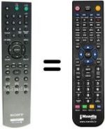 Telecomando equivalente Sony DVP-NS 70