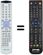Telecomando equivalente Irradio DVD 19 HT