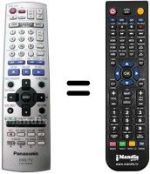 Telecomando equivalente National DMRE-S30 V