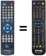 Telecomando equivalente PEEKTON PK 6700 HDMI