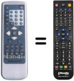 Telecomando equivalente MAJESTIC DVD 218 SD
