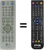Telecomando equivalente LG DVX 298