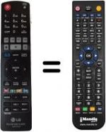 Telecomando equivalente Goldstar BD 660