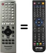 Telecomando equivalente National DVD S-295
