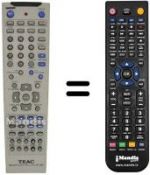 Telecomando equivalente TEAK PL-D 200 V