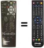 Telecomando equivalente Thomson DTH 3300