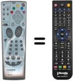 Telecomando equivalente Thomson DTH 5400