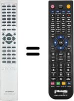Telecomando equivalente Medion MD 7456