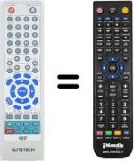 Telecomando equivalente Sunstech LCX-UD750