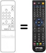 Telecomando equivalente Amstrad STR 250 E / T