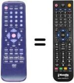 Telecomando equivalente KEYMAT CIAK 1002