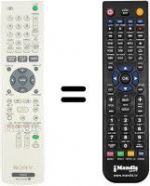 Telecomando equivalente Sony RDR-GX 120
