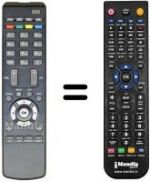 Telecomando equivalente Vestel S 8280 SD