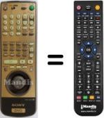 Telecomando equivalente Sony DVP-S 7770