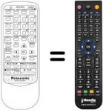 Telecomando equivalente Panasonic DVD A 100