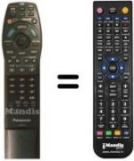 Telecomando equivalente Panasonic DVD A 350