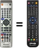 Telecomando equivalente Pioneer DVR 3100 S