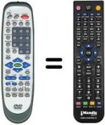 Telecomando equivalente MECOTEK MK-X4100