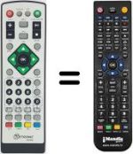 Telecomando equivalente Metronic ZAP BOX USB PLAYER