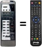Telecomando equivalente Orion VH1177