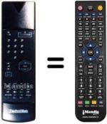 Telecomando equivalente Technisat ST3002S (ver. 1)