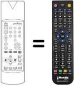 Telecomando equivalente Technisat TECHNIBOXCAM1