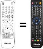 Telecomando equivalente Samsung SV611X