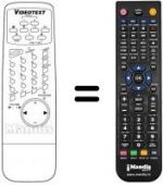 Telecomando equivalente Irradio FTC1449