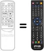 Telecomando equivalente REMCON1021