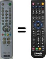 Telecomando equivalente RM889