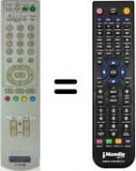 Telecomando equivalente Sony RM-X800