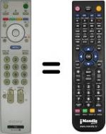 Telecomando equivalente Sony KDL-20S2030