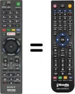Telecomando equivalente Sony KDL40EX725