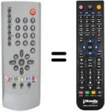Telecomando equivalente United LTV15X53