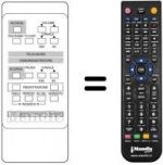 Telecomando equivalente Amstrad TVR3